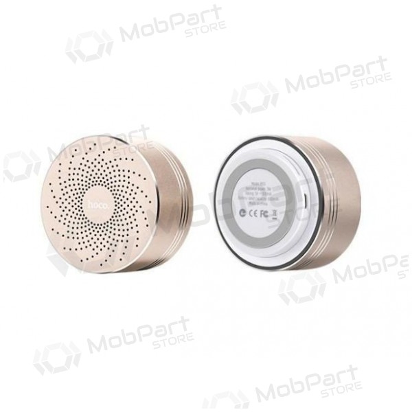 Bluetooth portable speaker HOCO BS5 (MicroSD, headset / handsfree, AUX,FM) (gold)