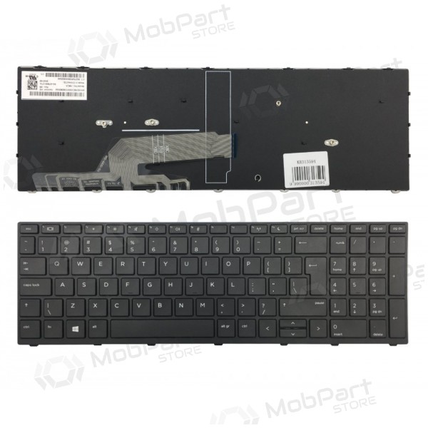 HP: Probook 450 G5, 455 G5, 470 G5  keyboard with frame