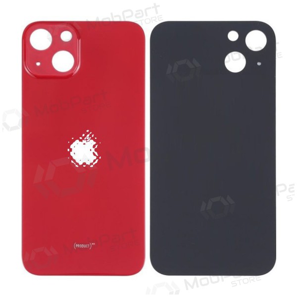 Apple iPhone 13 back / rear cover (red) (bigger hole for camera)
