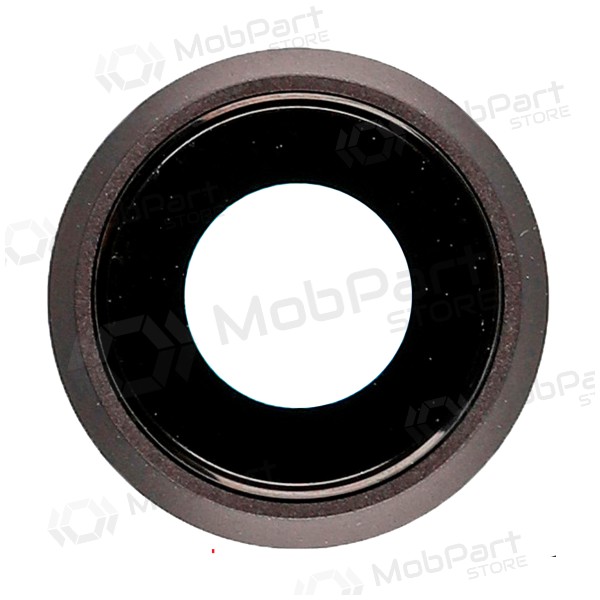 Apple iPhone 8 / SE 2020 camera glass / lens (black) (with frame)