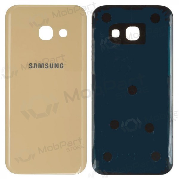 Samsung A320 Galaxy A3 2017 back / rear cover (gold) (used grade A, original)