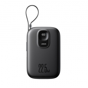 Portable charger / power bank Power Bank Joyroom JR-PBF18 22.5W with Lightning cable 10000mAh black