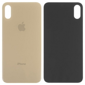 Apple iPhone XS back / rear cover (gold) (bigger hole for camera)