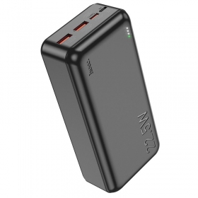 Portable charger / power bank Power Bank Hoco J101B PD 20W+Quick Charge 3.0 22.5W 30000mAh black