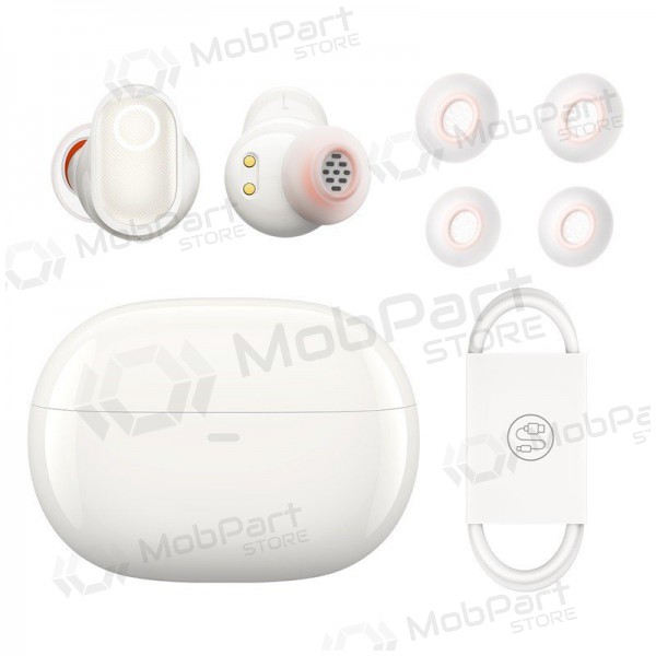 Wireless headset / handsfree Baseus Bowie WM05 NGTW200002 (white) Wireless headset / handsfree Baseus Bowie WM05 NGTW200002 (white)