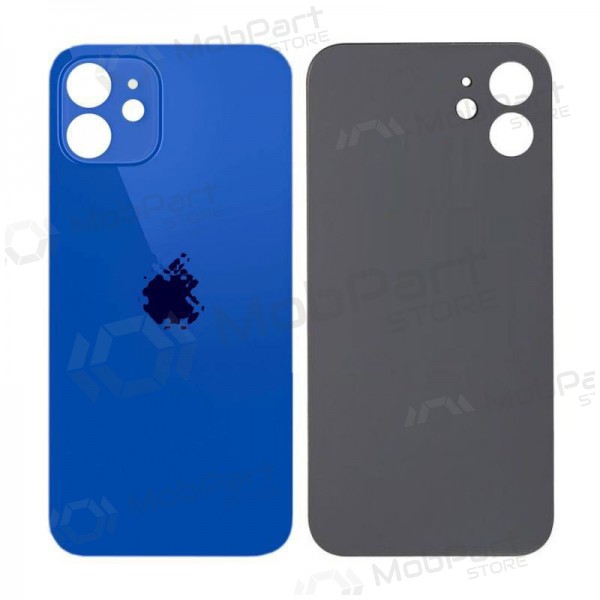 Apple iPhone 12 back / rear cover (blue) (bigger hole for camera)