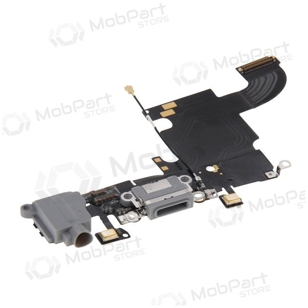 Apple iPhone 6S charging dock port and microphone flex (tamsiai grey) Apple iPhone 6S charging dock port and microphone flex (tamsiai grey)