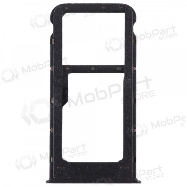 Huawei P Smart SIM card holder (black) (original)