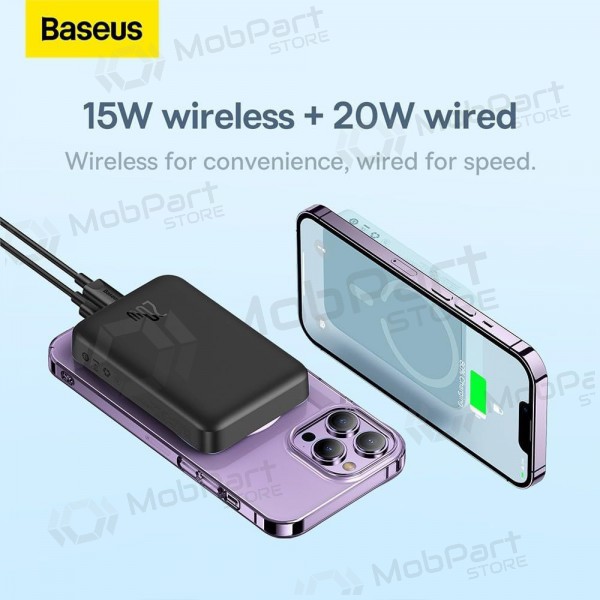 Portable charger / power bank Power Bank Baseus Magnetic Mini Air 20W 10000mAh black P10059001113-00