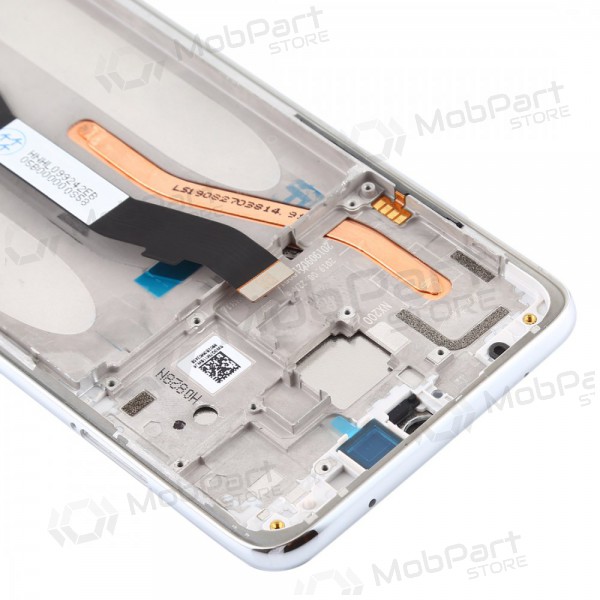 Xiaomi Redmi Note 8 Pro screen (white) (with frame) (service pack) (original)