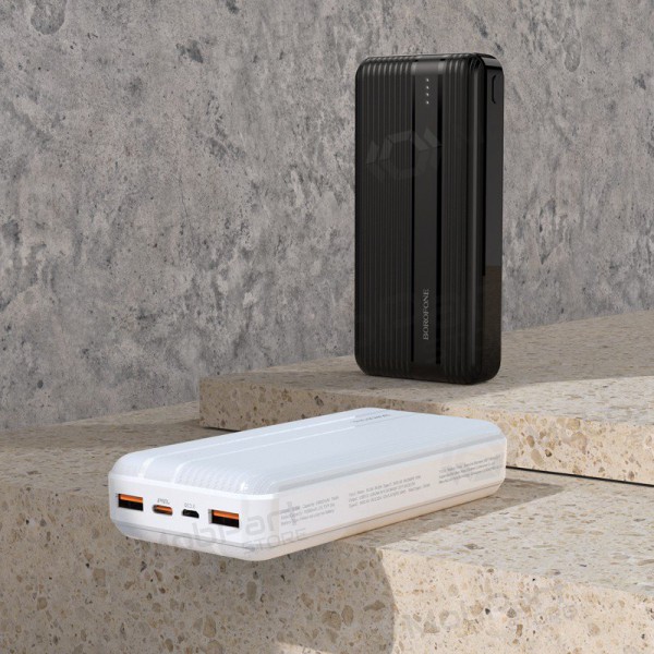 Portable charger / power bank Power Bank Borofone BJ9A Type-C PD+Quick Charge 3.0 (3A) 20000mAh white