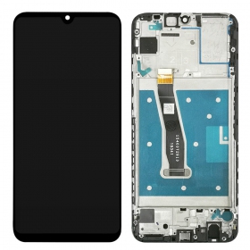 Huawei P Smart 2020 screen (black) (with frame) (used grade B, original)