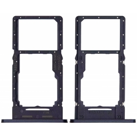 Samsung Galaxy A25 5G SIM card holder (black) (original)