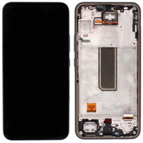 Samsung Galaxy A34 screen (Graphite) (with frame) (OLED)