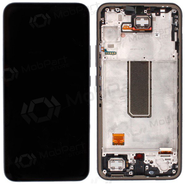 Samsung Galaxy A34 screen (Graphite) (with frame) (OLED)