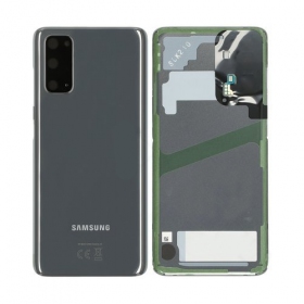 Samsung G981F / G980 Galaxy S20 back / rear cover grey (Cosmic Grey) (used grade B, original)