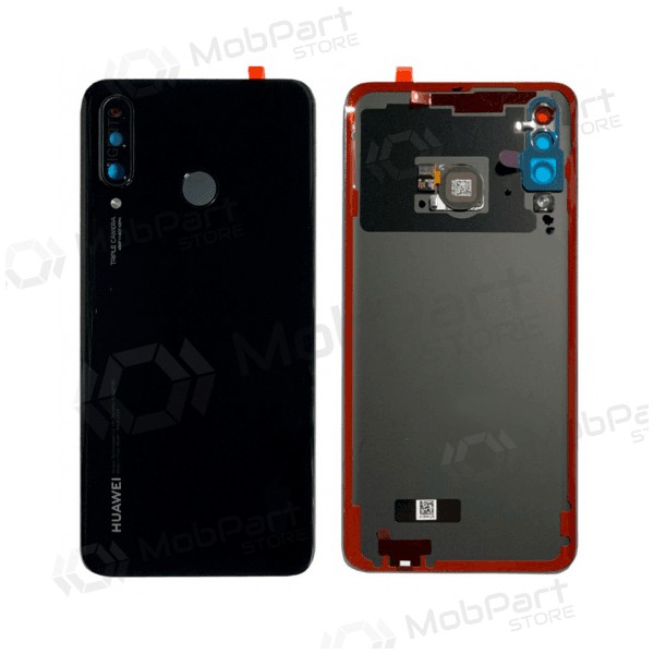 Huawei P30 Lite / P30 Lite New Edition 2020 back / rear cover 48MP (Midnight Black) (service pack) (original)