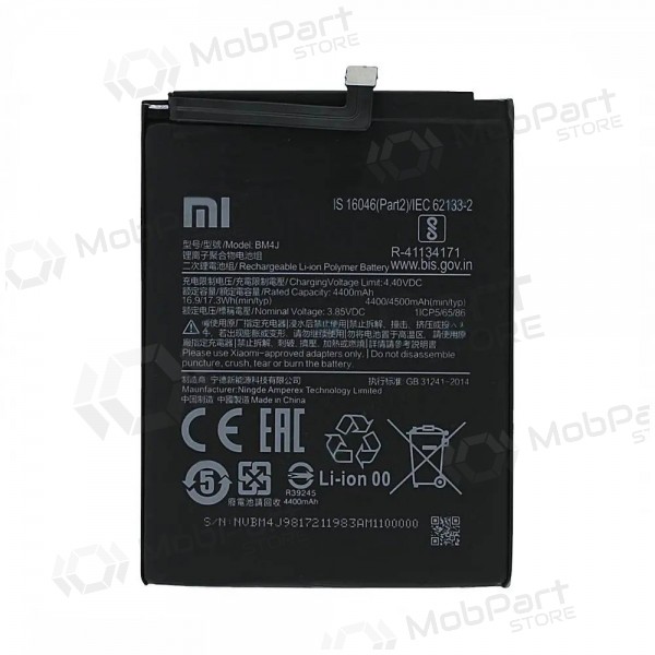 Akumuliatorius original Xiaomi Redmi Note 8 Pro 4500mAh BN4J (service pack)