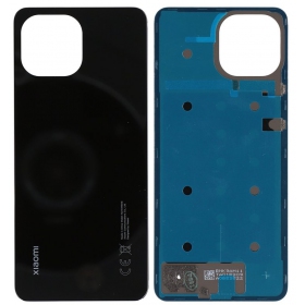 Xiaomi Mi 11 Lite 4G / 5G / 5G NE back / rear cover (black) (original) (service pack)