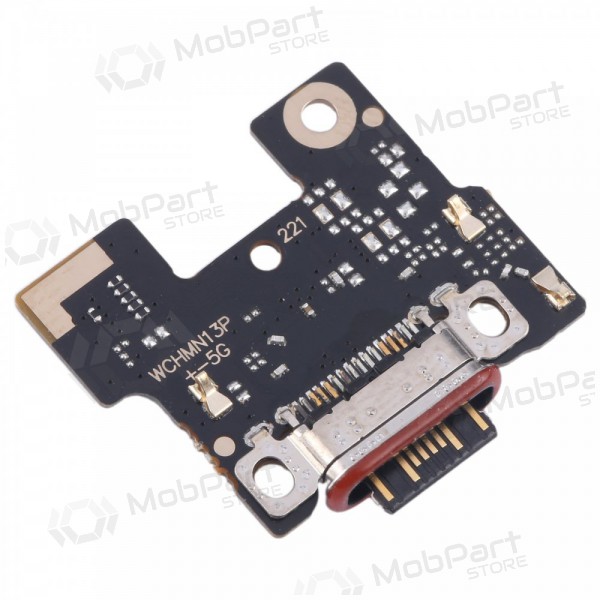 Xiaomi Redmi Note 13 Pro+ 5G charging dock port and microphone flex (service pack) (original)