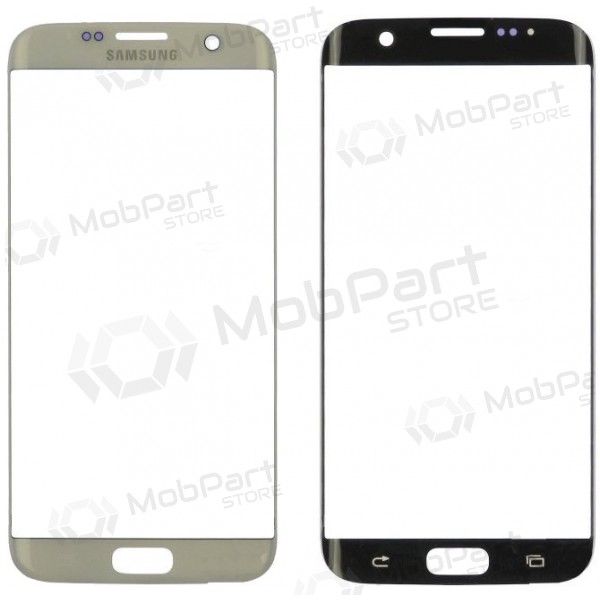 Samsung G935F Galaxy S7 Edge Screen glass (white) (for screen refurbishing)