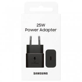 Charger original Samsung EP-T2510NBEGEU 25W in the package black
