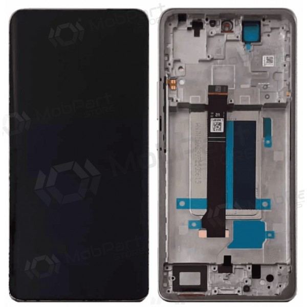 Xiaomi Redmi Note 13 Pro+ 5G screen (white) (with frame) (original)