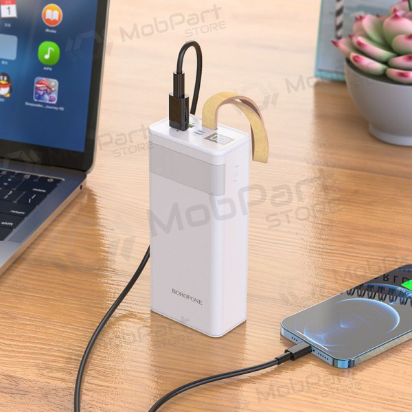 Portable charger / power bank Power Bank Borofone BJ18A 2xUSB 2A 30000mAh white