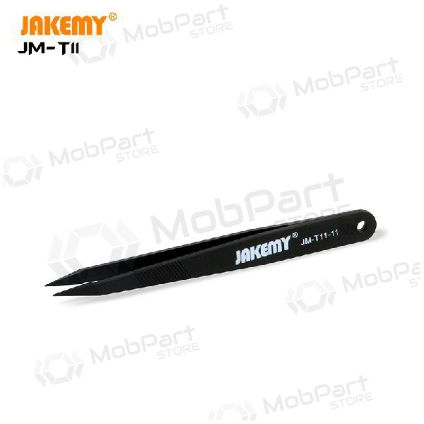 Metal antistatic tweezer Jakemy JM-T11 ESD (3pcs )