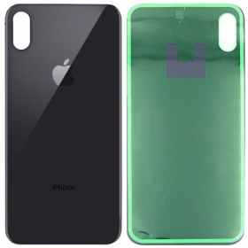 Apple iPhone XS Max back / rear cover grey (space grey) (bigger hole for camera)