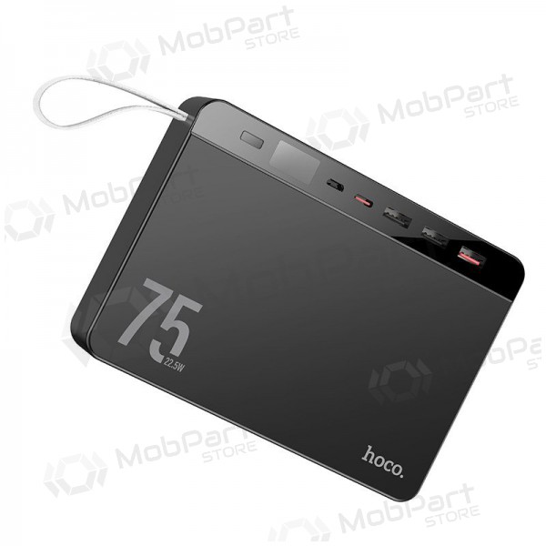 Portable charger / power bank Power Bank Hoco J94 Overlord 22.5W 75000mAh black