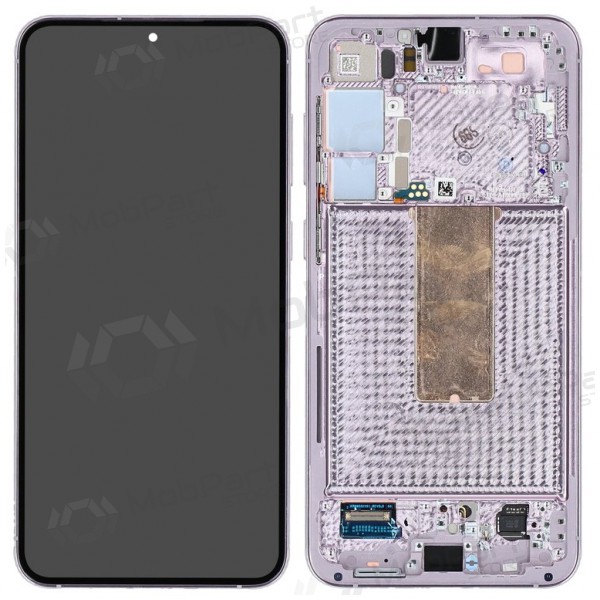Samsung Galaxy S23+ screen (levandų) (with frame) (original)