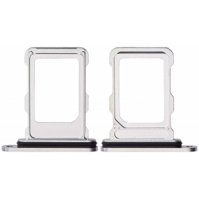 Apple iPhone 16 Pro, 16 Pro Max SIM card holder - (white)