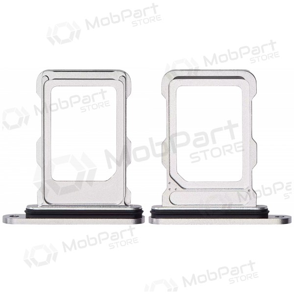Apple iPhone 16 Pro, 16 Pro Max SIM card holder - (white)