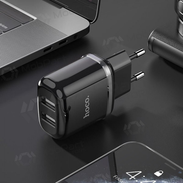 Charger Hoco N4 x 2 USB  jungtimis (2.4A) (black)