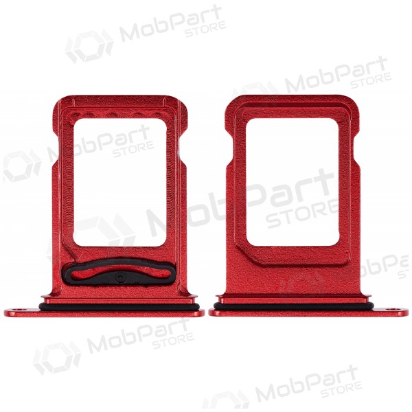 Apple iPhone 14, 14 Plus SIM card holder, Dual SIM (red)