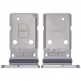 Samsung Galaxy S25 FE SIM card holder (silver) - original