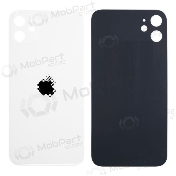 Apple iPhone 11 back / rear cover (white) (bigger hole for camera)