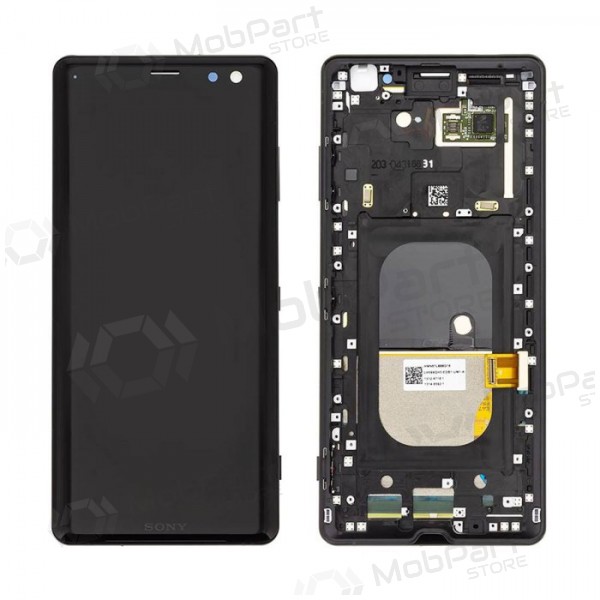 Sony Xperia XZ3 H8416 / H9436 screen (black) (with frame) (used grade B, original)