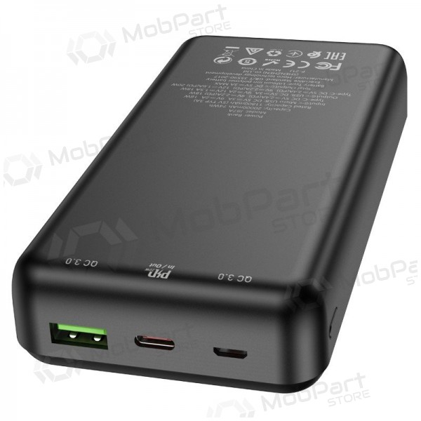Portable charger / power bank Power Bank Hoco J87A Type-C PD 20W+Quick Charge 3.0 20000mAh black