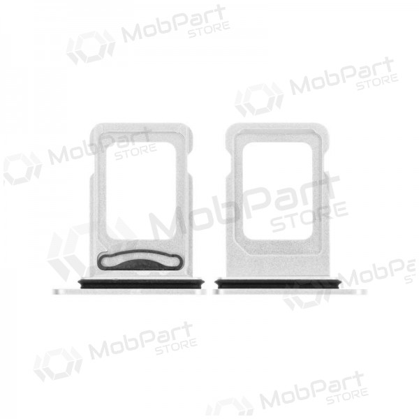 Apple iPhone 12 (Dual) SIM card holder (white)