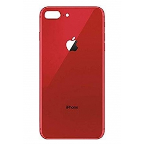 Apple iPhone 8 Plus back / rear cover (red) (bigger hole for camera)