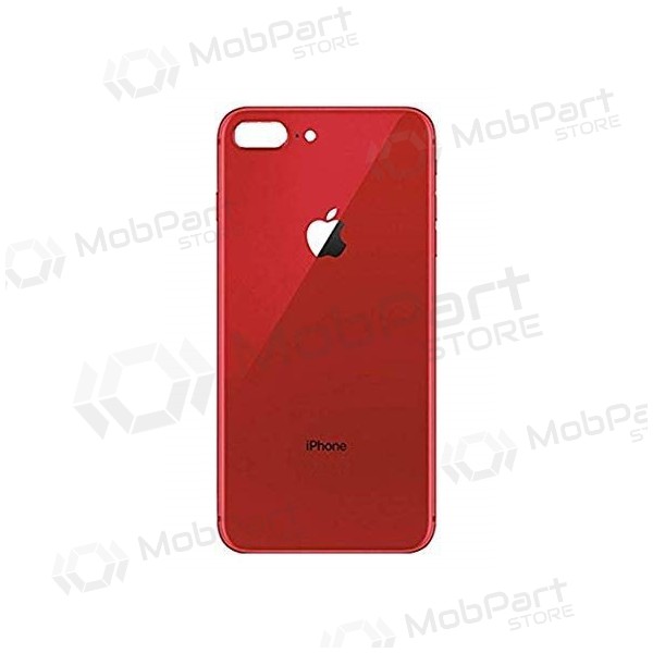 Apple iPhone 8 Plus back / rear cover (red) (bigger hole for camera)