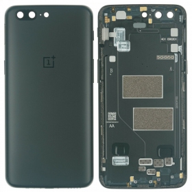 OnePlus 5 back / rear cover grey (Slate Gray) (used grade B, original)