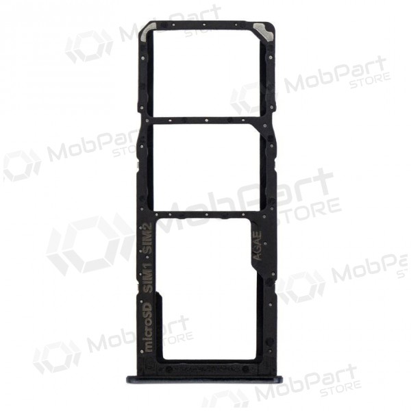 Samsung A715 Galaxy A71 2020 SIM card holder (black)
