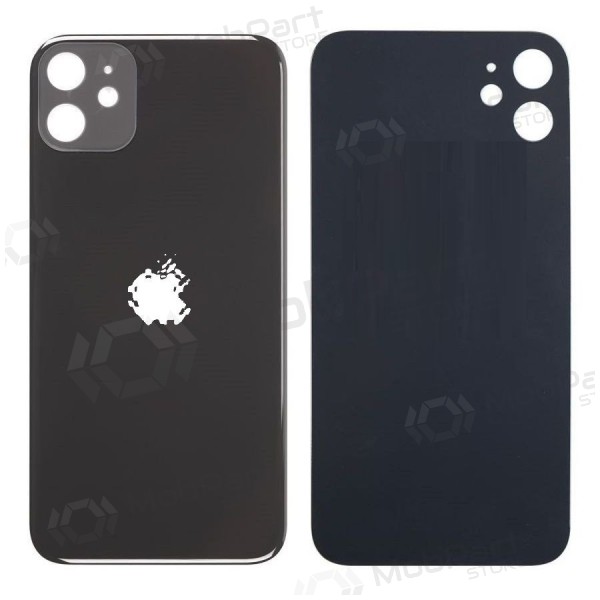 Apple iPhone 11 back / rear cover (black) (bigger hole for camera)