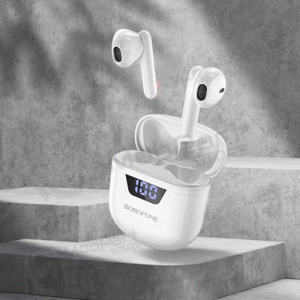 Wireless headset / handsfree Borofone BW05 Pure TWS (white) Wireless headset / handsfree Borofone BW05 Pure TWS (white)