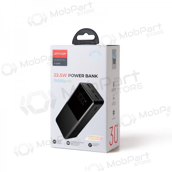 Portable charger / power bank Power Bank Joyroom JR-QP193 22.5W 30000mAh black