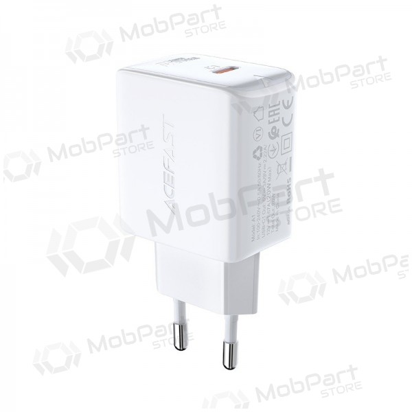 Charger buitinis Acefast A1 PD20W USB-C white