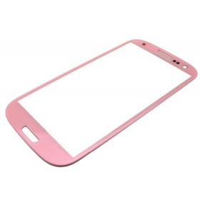 Samsung i9300 Galaxy S3 / i9301 Galaxy S3 Neo / i9300i Galaxy S3 Neo Screen glass (pink) (for screen refurbishing)